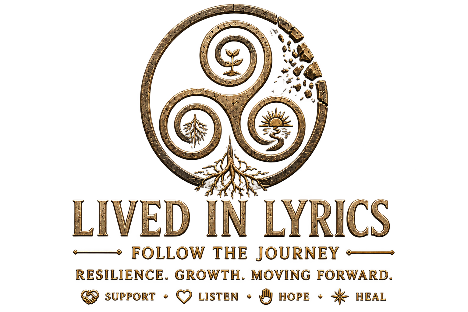 Lived in Lyrics logo